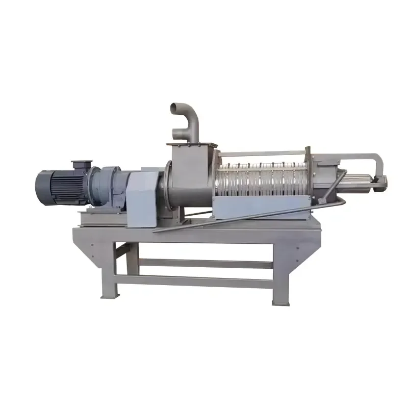 Farm Manure Press with PLC Motor for Dehydration and Screening of Sheep and Chicken Manure Efficient Solid Liquid Separation