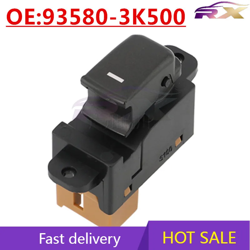 

OEM: 93580-3K500 Подходит для Hyundai Sonata 2008-2010 годов, стеклоподъемник, одиночный переключатель, переключатель мощности Windows