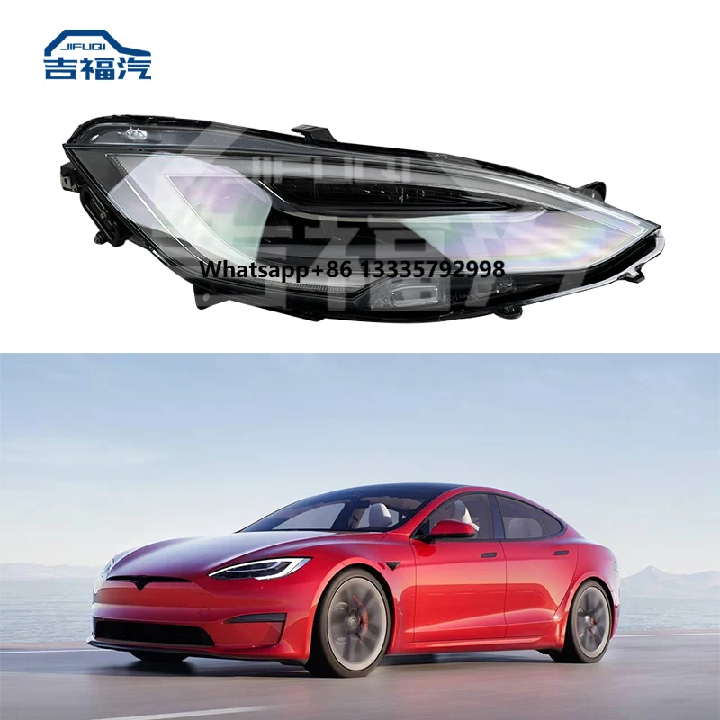 

JIFUQI RIGHT PASSENGER SIDE FULL LED HEADLIGHT OEM 1053571-00-G for 2016-2020 TESLA’MODEL S