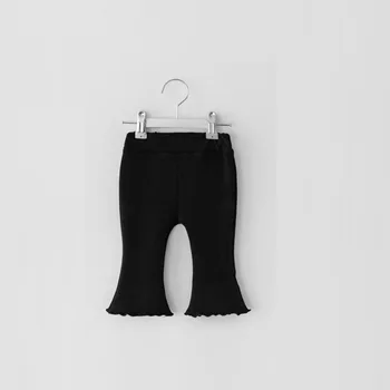 Autumn Newborn Infant Baby Girls Trousers Girl Plaid Bell-Bottoms Fashion Baby Clothing 3