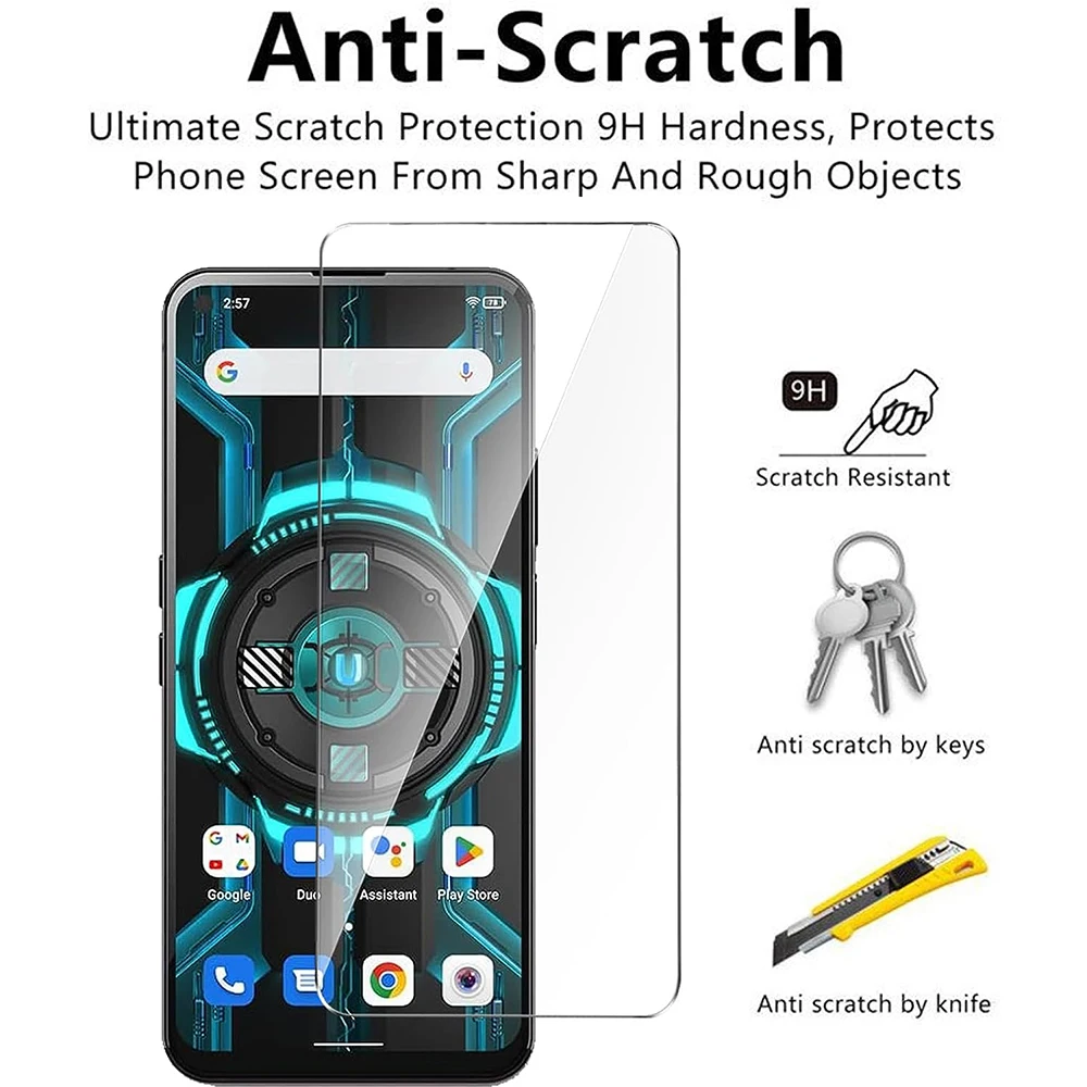 Tempered Glass For Unihertz Luna Protective Film On UnihertzLuna 6.81\