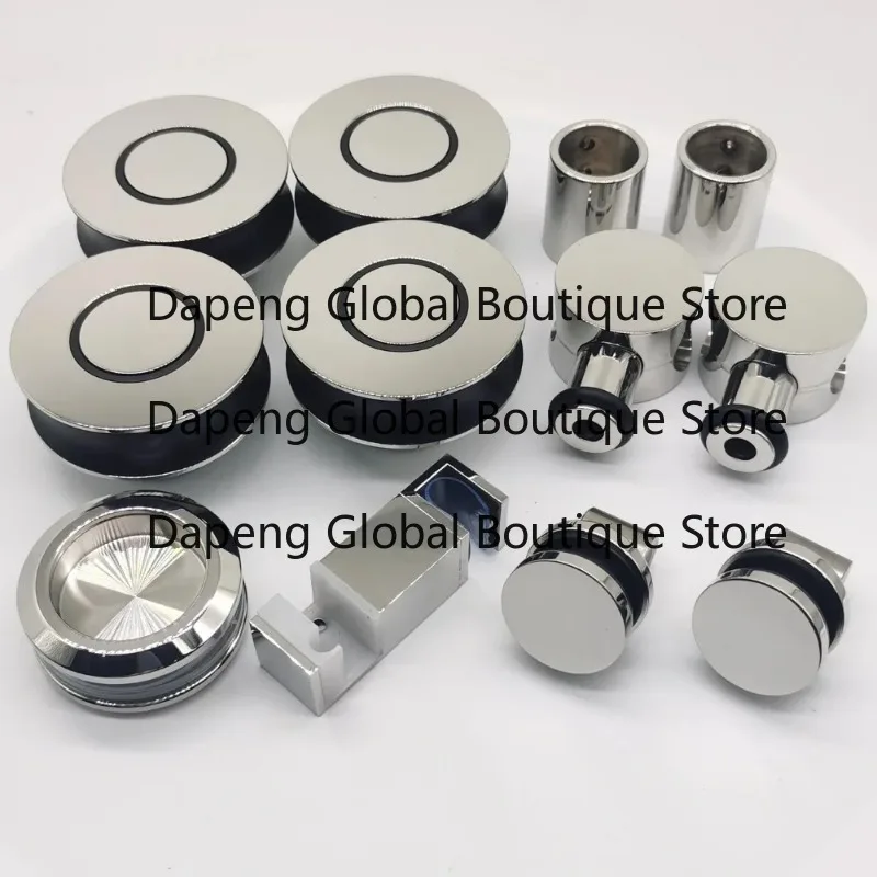 Door Hardware Shower Sliding Door Kit Frameless Glass Sliding Door System