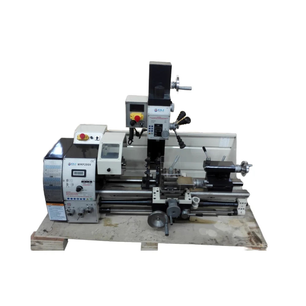 WMP290V / WMP290VF Fresadora combinada Torno multiusos