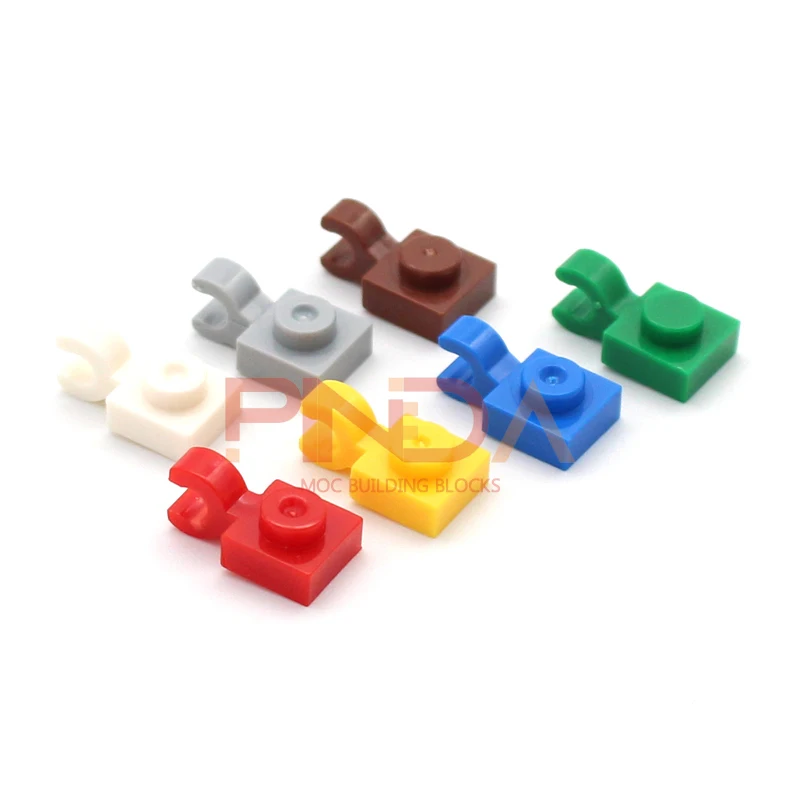 100pcs MOC 61252 Modified 1x1 Building Blocks 6019 With Open O Clip Bricks Particle Puzzle Idea Toys Children Birthday Kid Gifts
