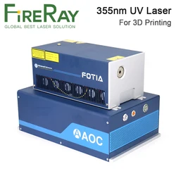 Fireray INNO 355nm UV Laser Source Air Cooled Compact Medium and Low Power Laser FOTIA-355-3W for 3D Printing