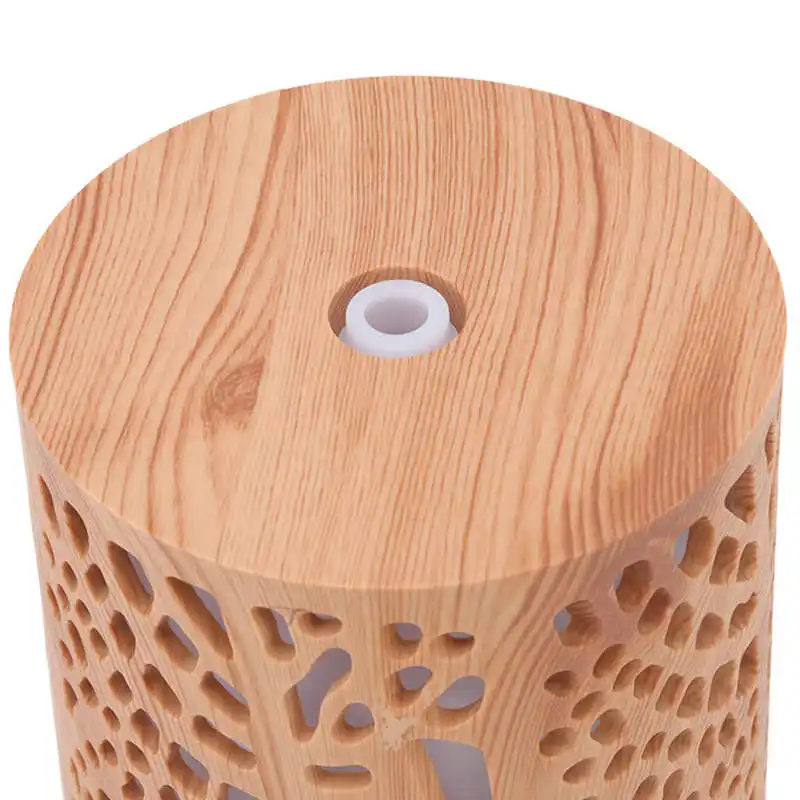 Umidificatore da 200ml diffusore di olio essenziale 8W spegnimento automatico umidificatore silenzioso a LED colorato per la casa dell'auto 100/240V