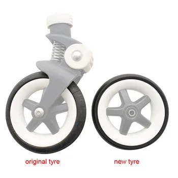 Bugaboo-赤ちゃん用のイミテーションレザーの車のタイヤ,3 bee5プッシュチェア,フロントまたはリアタイヤ,カートカバー,パドルアクセサリーと互換性があります