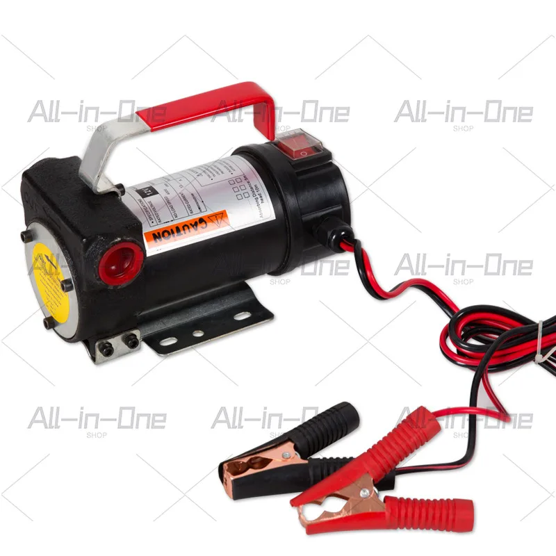 DCTP40 Miniature 12V24V Electric Oil Pump, Oil Suction Pump Diesel Pump Water Suction Pump, Vehicle Fuel Pump
