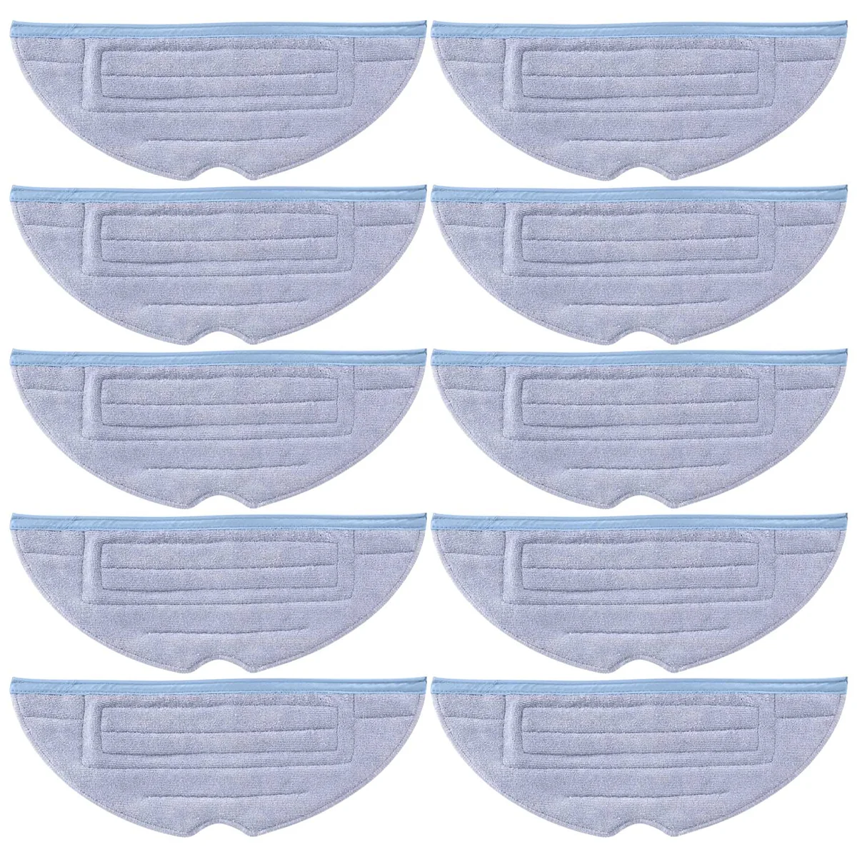 10 Pack Mop Cloth for Roborock S7 S7+ T7 T7 Plus G10 G10S Pro Vacuum Mop Pads Rag Replacement