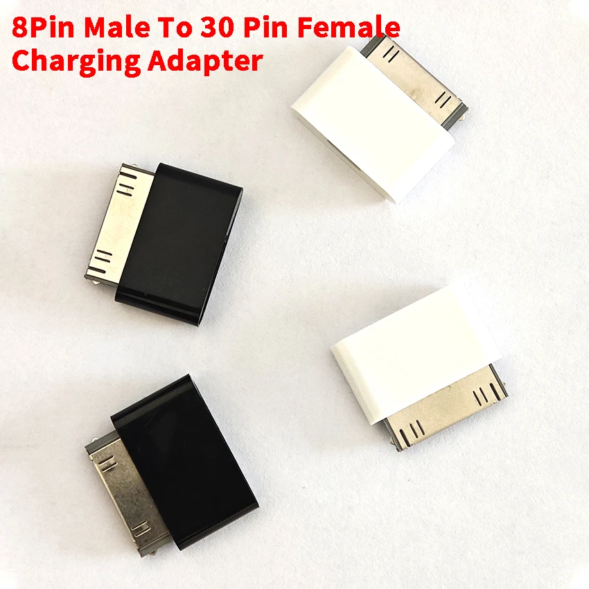 

1/3pcs 8Pin Male To 30 Pin Female Charging Converter Adapter