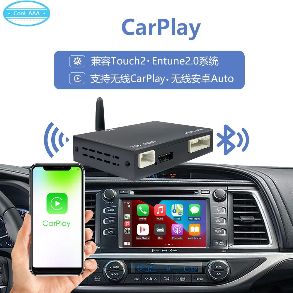 Carplay for TOYOTA  car 2014-2019  Original screen upgrade module