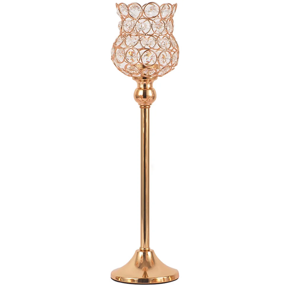 

Elegant 28cm Christmas C Holder Holder for Wedding Table Centerpiece Decor Pillar C Dining Room