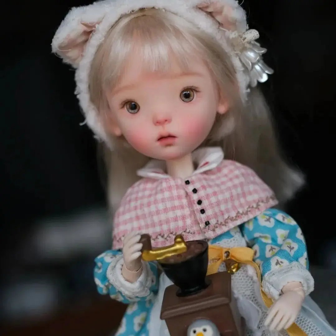 

Новая кукла SD bjd 1/6 Doudou 26 см, подарок для девочки, кукла из смолы, художественная модель, высокое качество, игрушка SPOT, макияж, бесплатная доставка