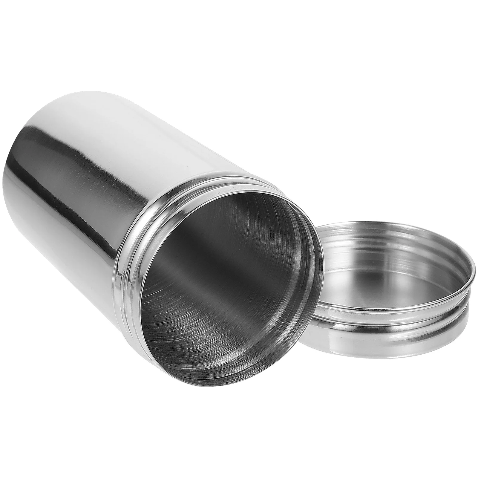 Multifunctional Stainless Steel Storage Container Tight Seal Dustproof Can for Household Kitchen Storage Cylinder Can Organizer