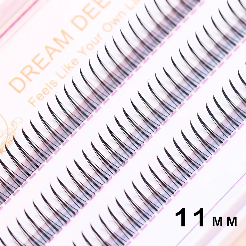 Dream Deer A/M Type A False Eyelashes 8-12mm Mix Fake Lashes Natural Fairy Lash Korean Makeup Individual Cluster Eye Lashes