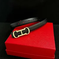 New Designed 25mm Women's Belt with Elegant Gold Letter buckle,Suitable for Daily Multifunctional Jeans Decoration Fashion belt - Image 3