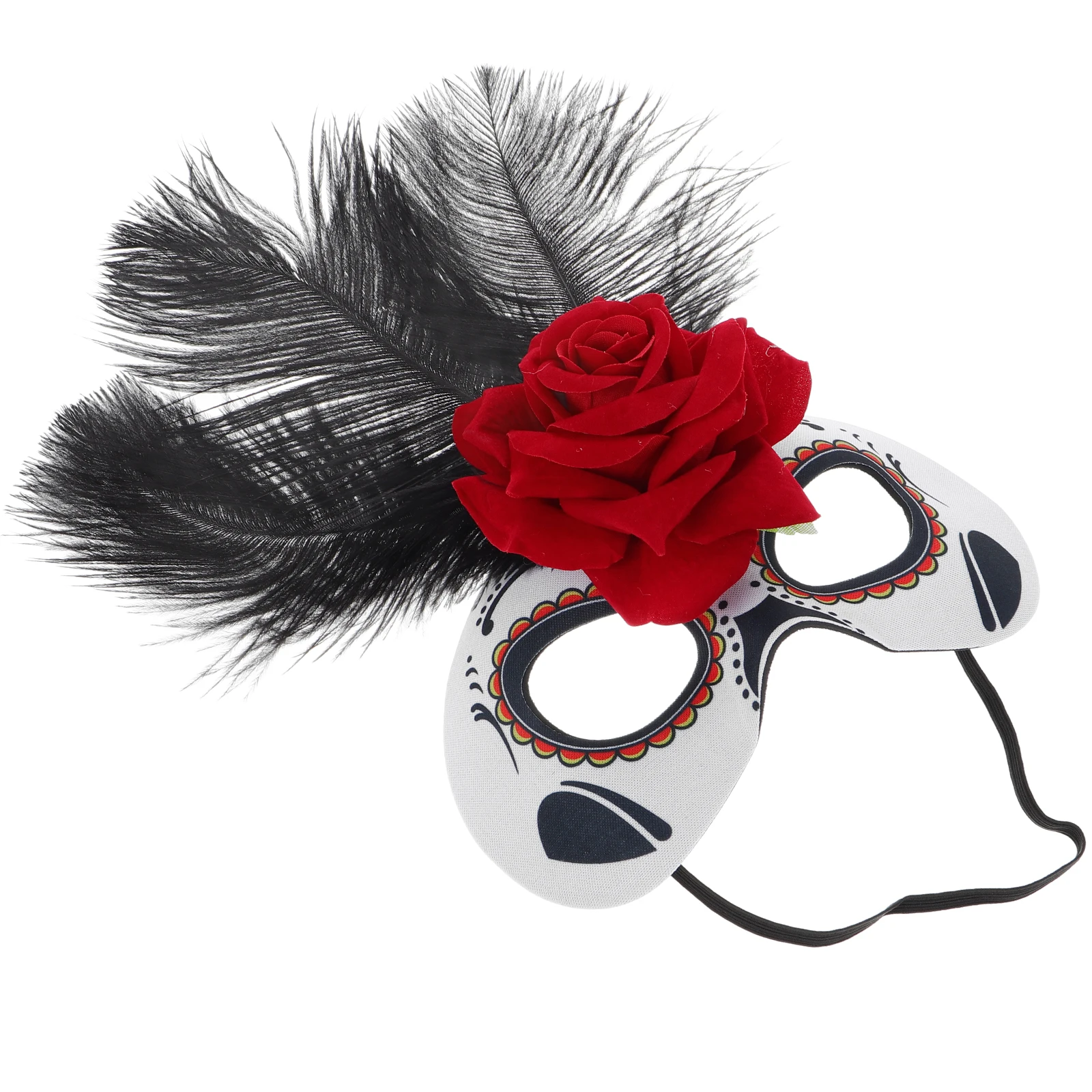 

Exquisite Half Face Masquerade Costume Decoration Lightweight Comfortable Mask For Halloween Cosplay Women Men Masquerade Ball