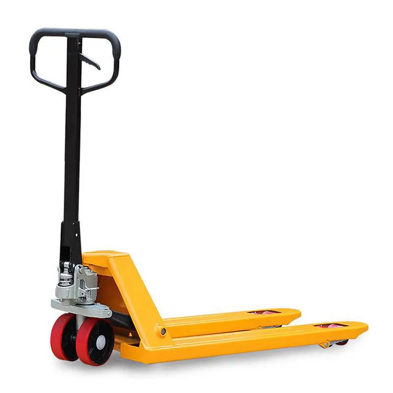 Full Length Stiffener Support 2.5ton 3ton 5ton Hand Pallet Truck With 1 Year Warranty