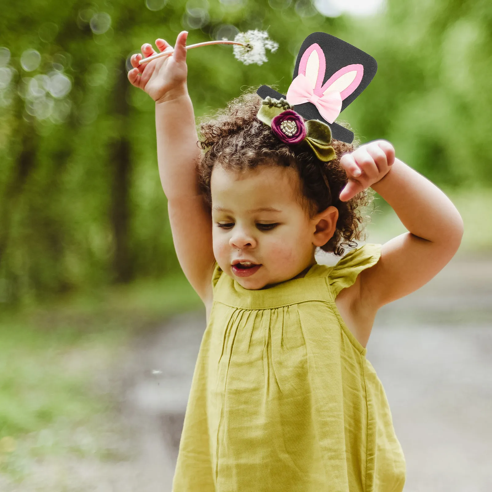 

Stylish Rabbit Ear Headwear Fun Playful Design Suitable for Easter Holidays Costume Gatherings Gift for Her Family Friends Party