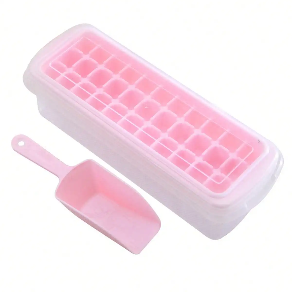 1pcs Ice Cube Mold, Silicone Ice Tray, Ice Making Box, Frozen Ice Storage Box - view 4