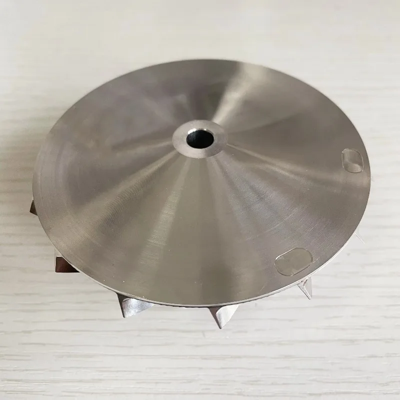 HX40 57,97/85,98 mm 7+7 bladen 3594834 Hoogwaardig aluminium 2618/frezen/bilet-compressorwiel