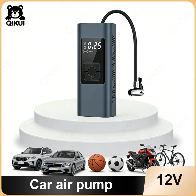 

Emergency Car Jump Starter Power Bank with Air Compressor for Tire Inflation and TPMS Monitoring for Cars Motorcycles SUVs