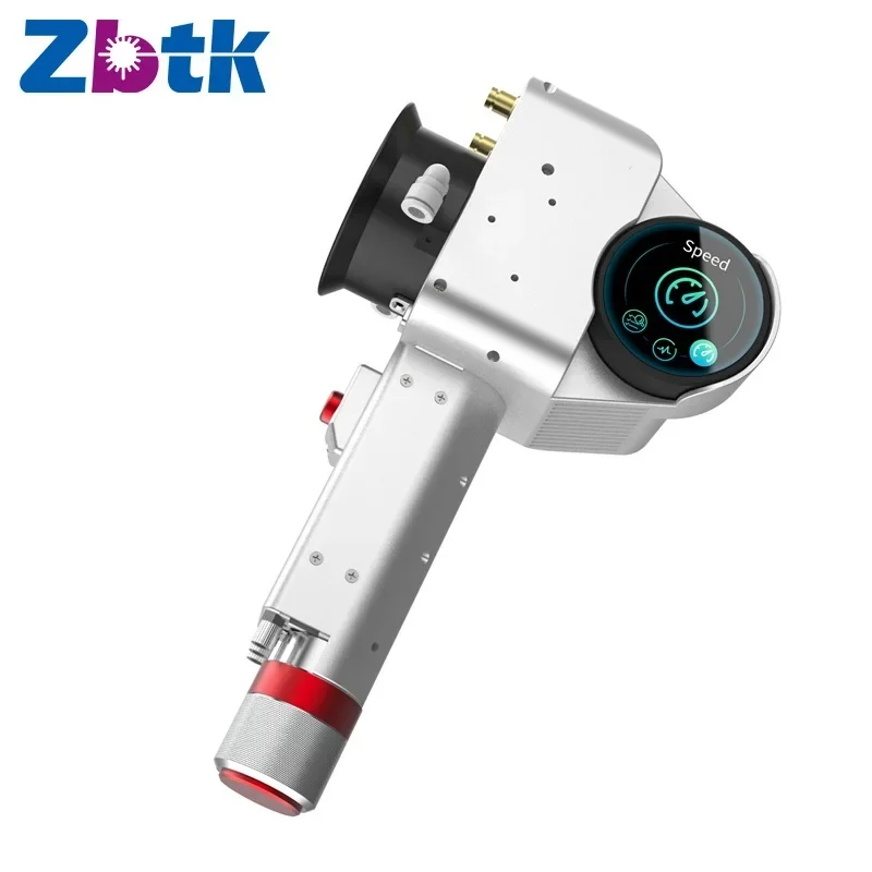 500W 1000W Pulse Cleaning Head for Portable Metal Stone Wood Plastic Surface   Rust Paint Remover  Cleaner