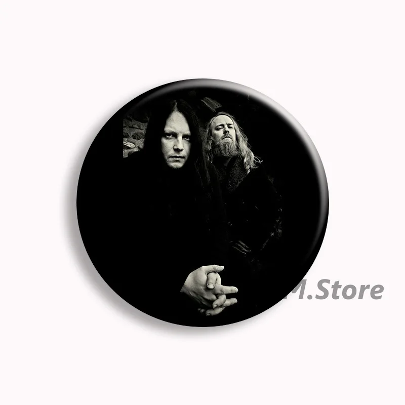 Classic Rock Band KATATONIA Soft Button Pin Brave Murder Day Album Cover Brooches Badge Bag Decor Accessories Jewelry Fans Gift