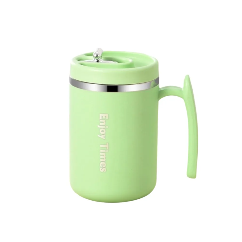 

304 Stainless Steel Thermal Coffee Mug with Tea Strainer Anti Scald Insulated Tea Cup 500 ML Leakproof Travel Tumbler Kids