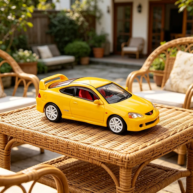 

MS 1/64 Integra Type R DC5 Metal Diecast Car Model High Detail Static Display Collection Gift