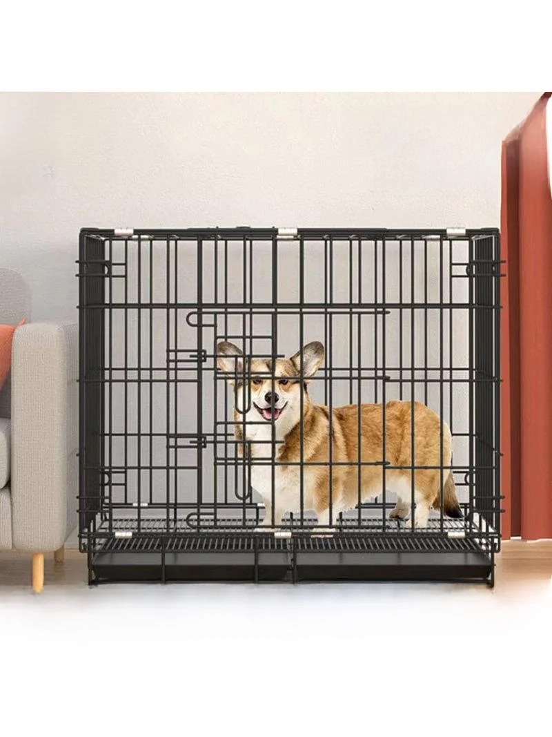 

Indoor Dog Cage Small to Medium Size Breeders Stacking Pet Cage with Toilet for Puppies Other Brand 5566