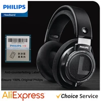 Philips Original SHP9500 auriculares con cable estéreo HiFi HD micrófono llamada auriculares deportes correr auriculares iPhone Android Universal