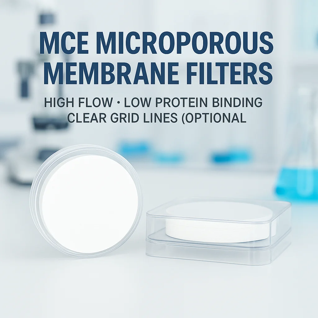 MCE Microporous Filter Membrane Mixed Cellulose Ester Hydrophilic Lab Water Purification Suspension Protein Culture Media