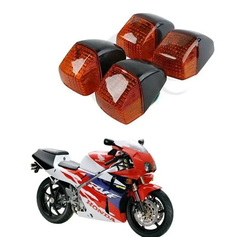 

For Honda VFR400 NC30 RVF400 NC35 CBR250 MC22 Accesorios moto 4X Turn Signal Indicator