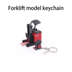 Simulation Mini Forklift Pendant Powerbest Battery Forklift Engineering Model Powerbest Forklift Keychain Alloy Imitation