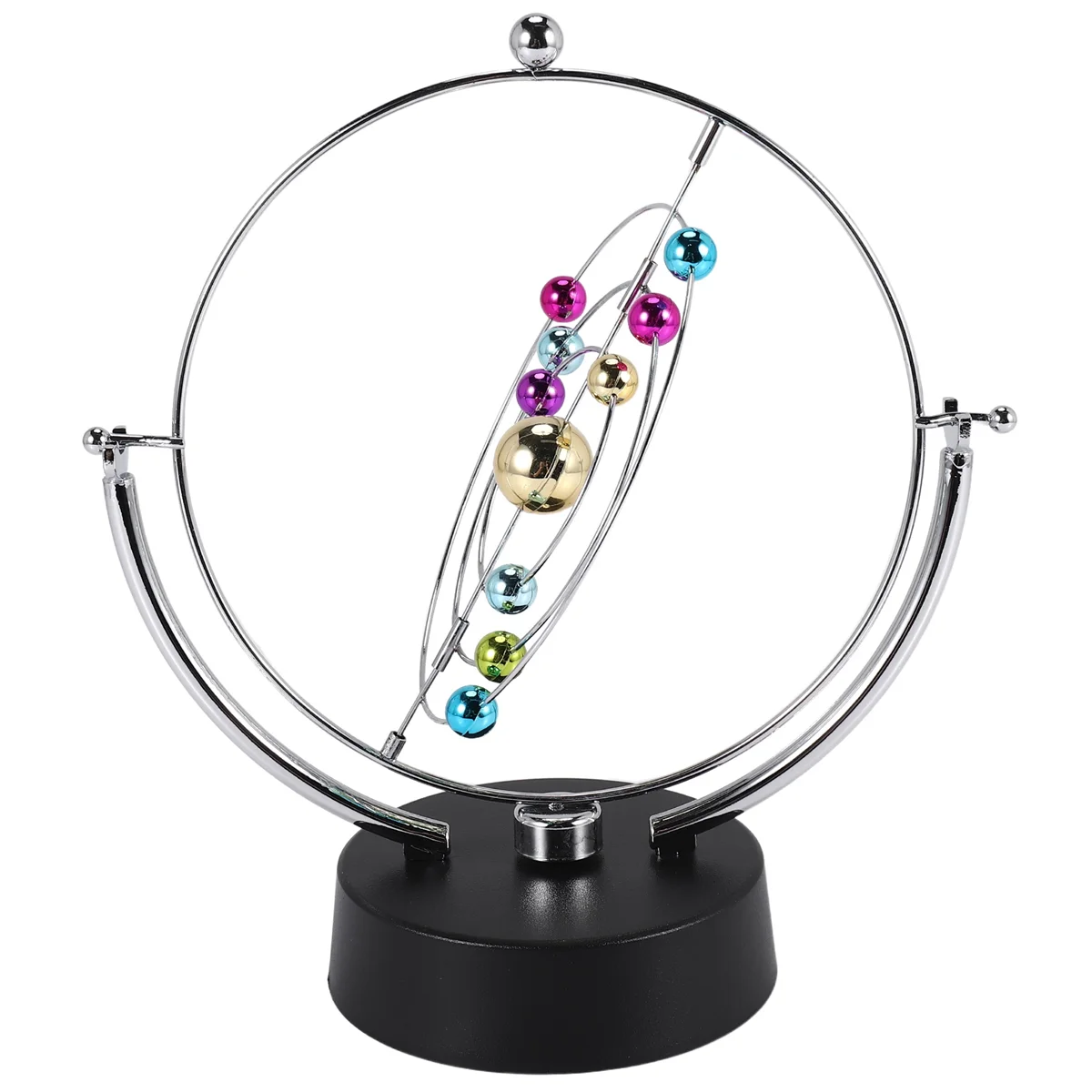 Kinetic Art Asteroid - Electronic Perpetual Motion Desk Toy Home Decoration HGC