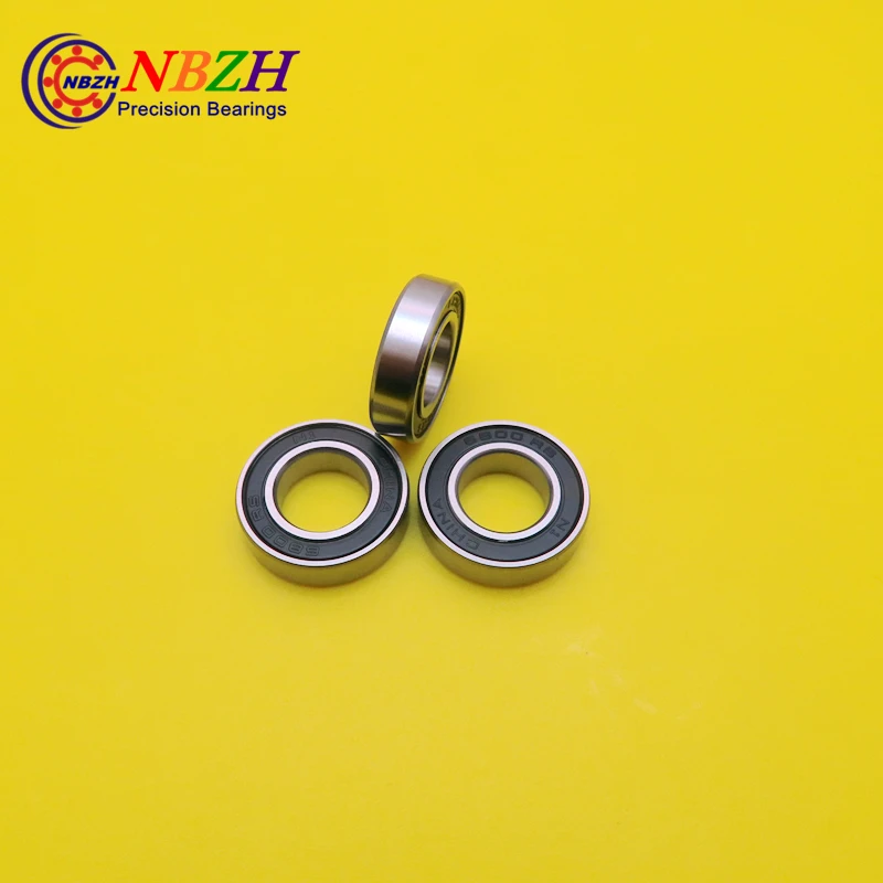 NBZH Bearing10pcs / Lot High Quality ABEC-5 Z2V2  SUS440C Stainless Steel Bearings (Rubber Seal cover) S6800-2RS 10*19*5 Mm