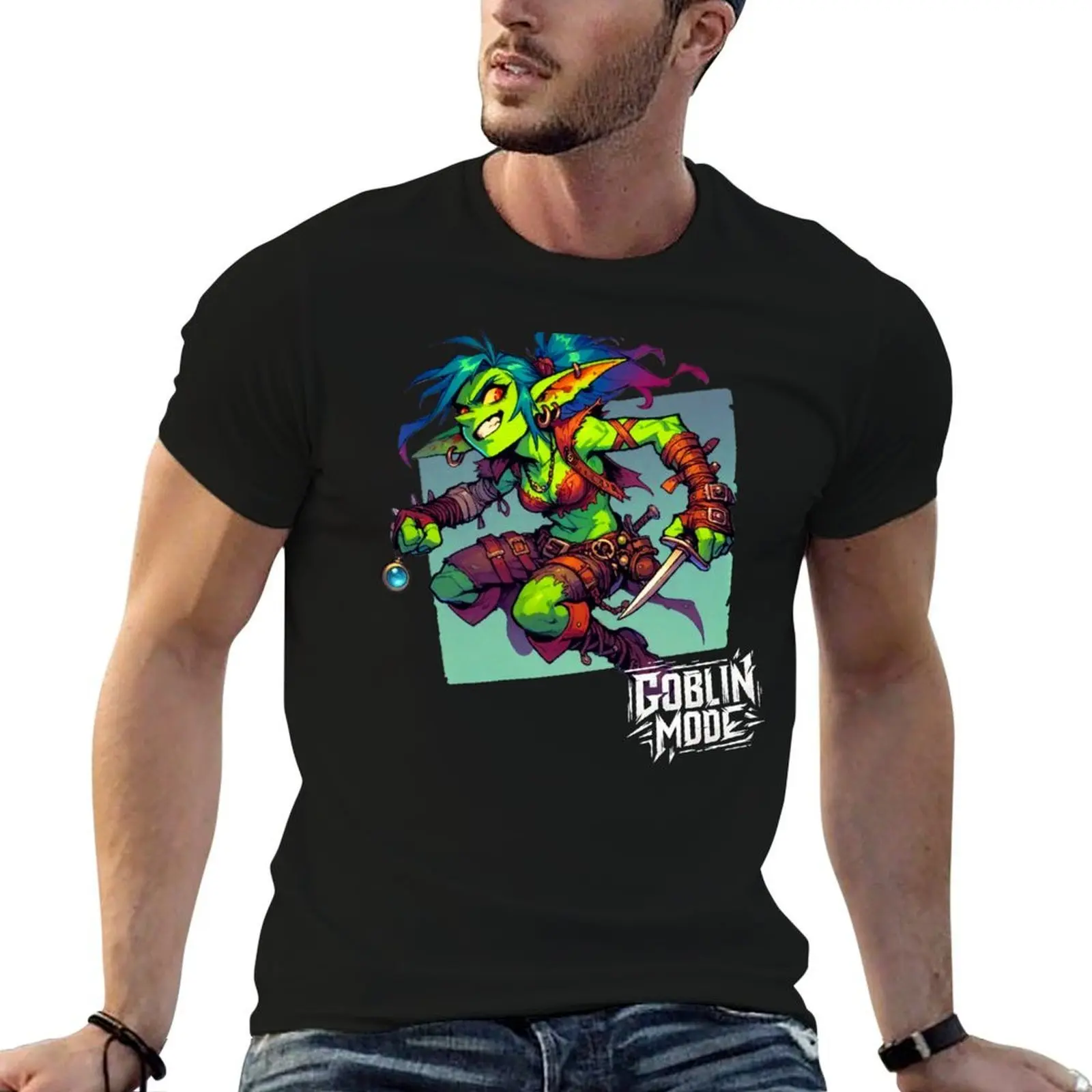 

GOBLIN MODE bandit T-Shirt t shirts for man graphic funny t shirts designer T-Shirt