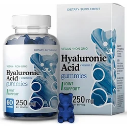 Hyaluronic acid gummies contain vitamin C, which moisturizes the skin and provides natural radiance, wrinkles, and pigmentation