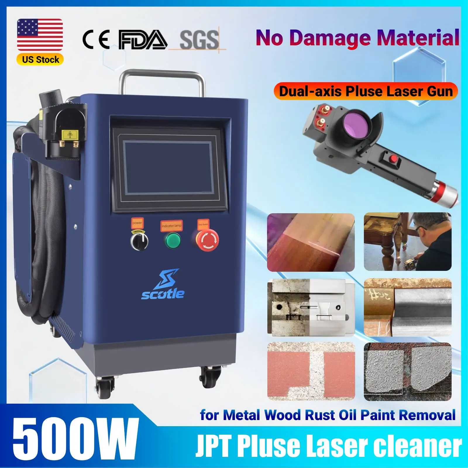 500W Jpt Pluse Lase…