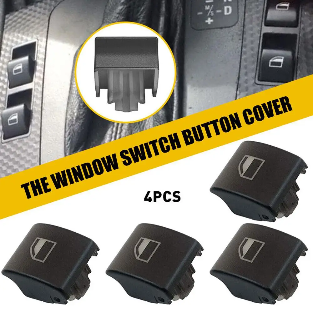 

Window Switch Button Cover Front Left Or Right Window Glass Button Frame Cover Suitable For Various Automotive Accessories Z5M4