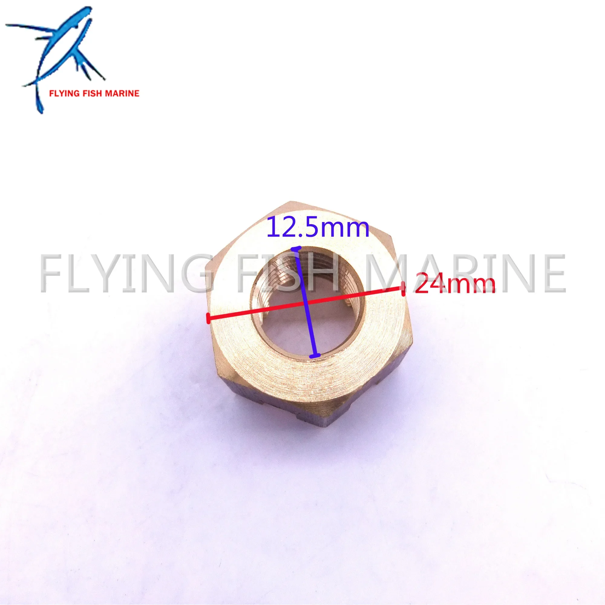 

Boat Motor 90171-14013 Outboard Castle Prop Propeller Nut for Yamaha 25HP 30HP
