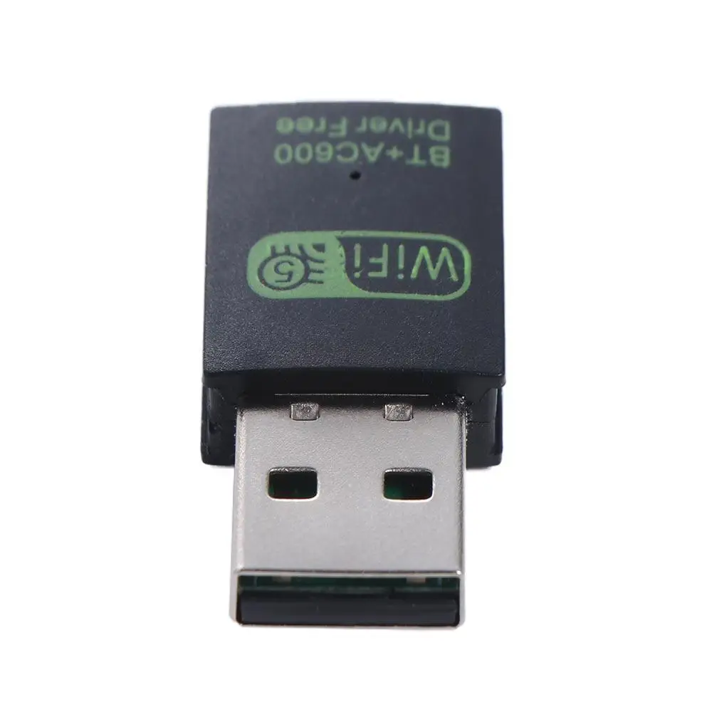 

Wifi Network Adapter BT+AC600 WLAN Dongle WiFi Receiver Network Card WLAN Dongle Wireless 2.4G&5G WiFi Receiver