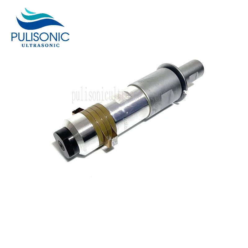 

Four Piezoelectric Ceramic Ultrasonic Transducer Plastic Industrial Welder Converter With Booster 20K 2000W