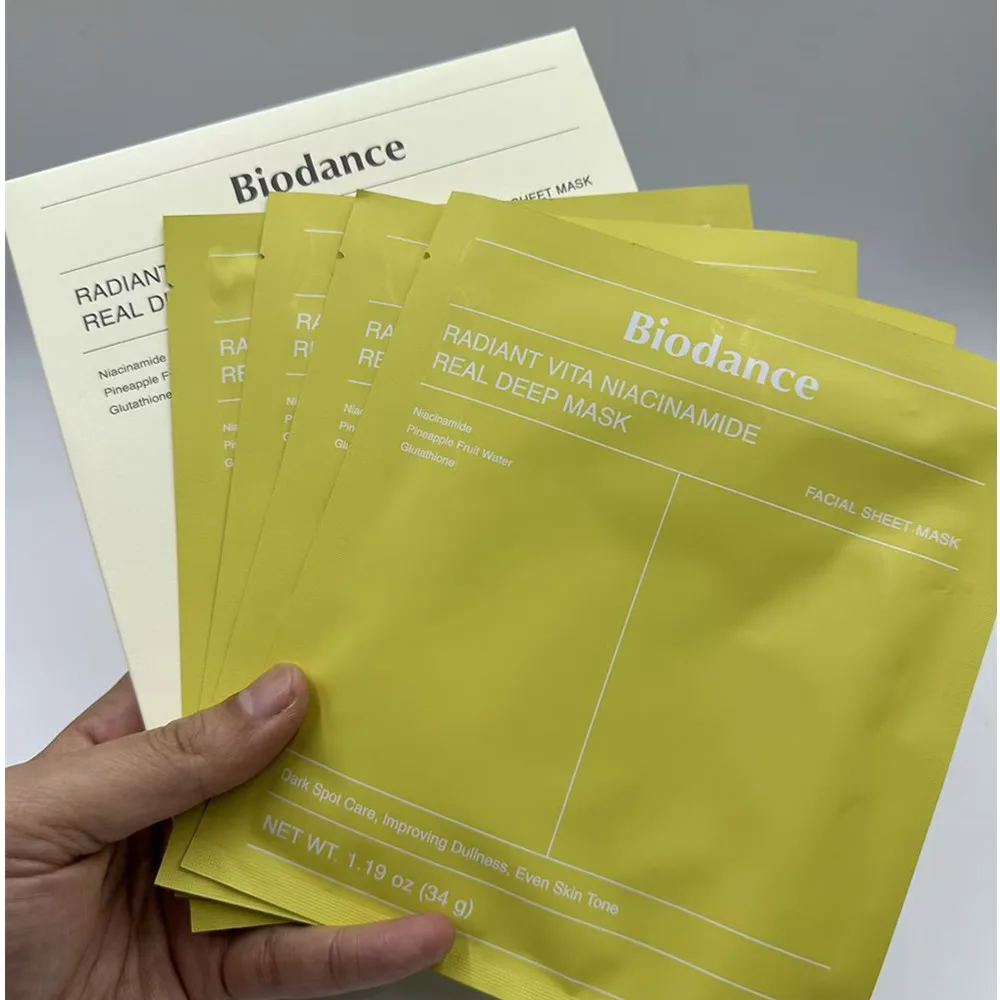 Biodance Kollagen-Gesichtsmaske Hochwirksame Hydratation und Feuchtigkeitspflege Verbessert die Hautelastizität Beruhigend und aufhellend Koreanisch