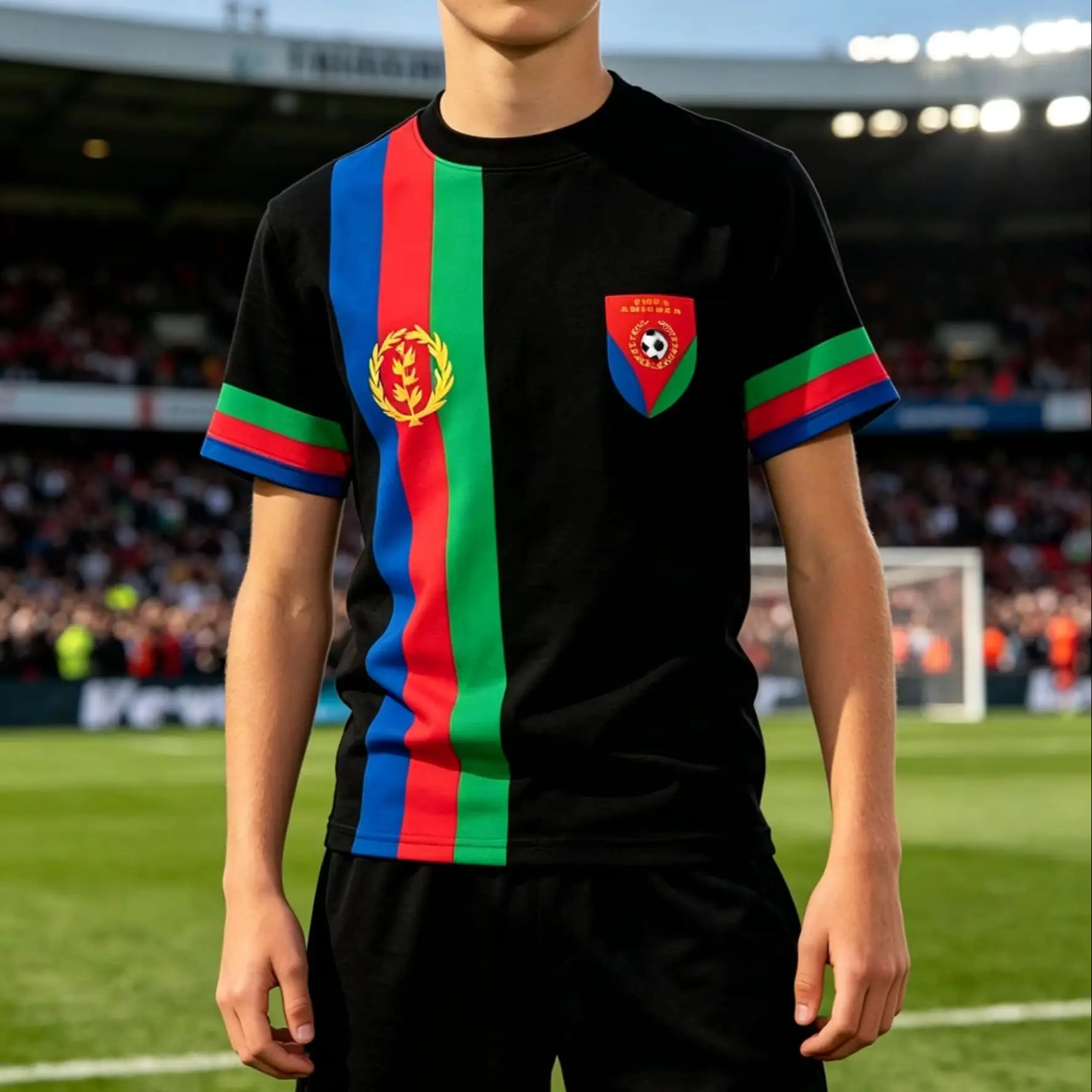 Africa Eritrea Football Flag 3D Sport Men T Shirt Women Tee Boys Top Children Parent Child Quick dry short sleeves kids Tshirt