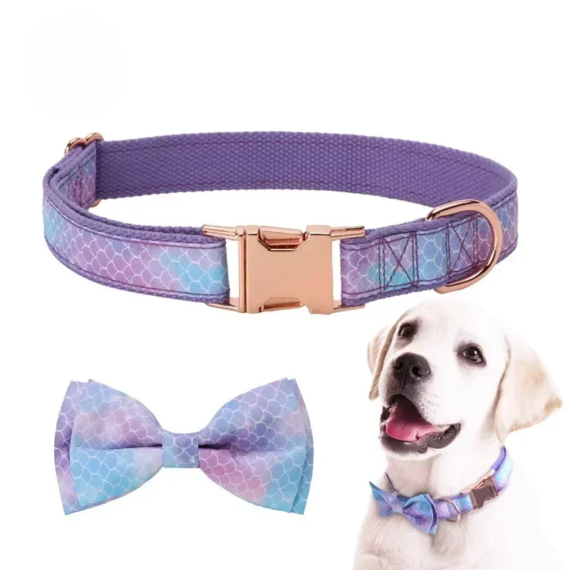 

Pet supplies Holiday birthday Party Pet dog collar Elegant bow tie collar