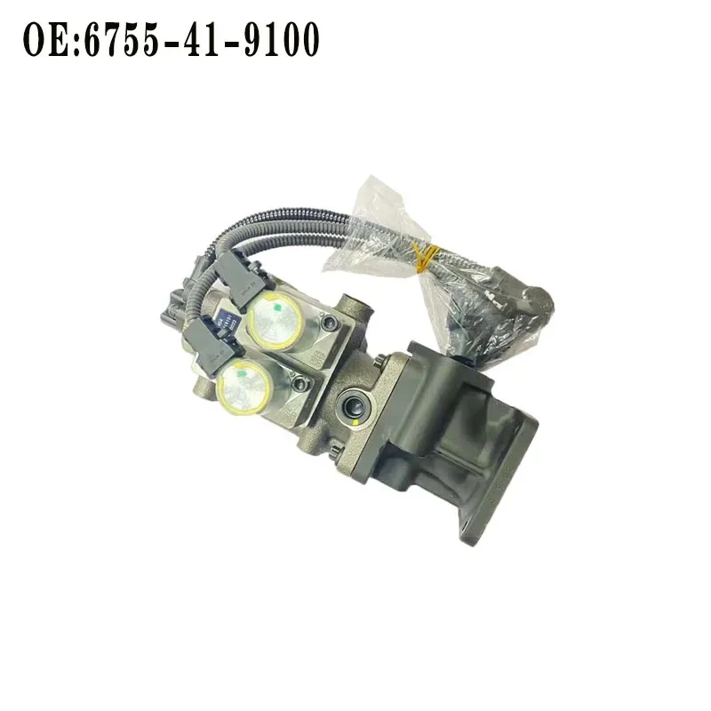 Construction machinery excavator accessories for Komatsu PC200-10 EGR valve OEM: 6755-41-9100/6755419100 new high quality