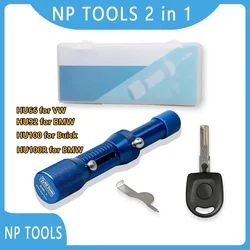 NP TOOLS 2 in 1 HU66 V.2 for Audi VW / HU92 V.2 HU100R for BMW / HU100 for Buick Chevrolet Opel Locksmith Decoder Tool