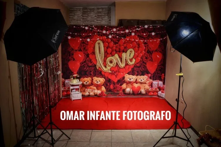 Valentinstag Hintergrund für Fotografie Fehlersuche 14 rote Rose Liebe Herz Luftballons Hochzeit Fototermin Hintergrund Fotostudio Requisite